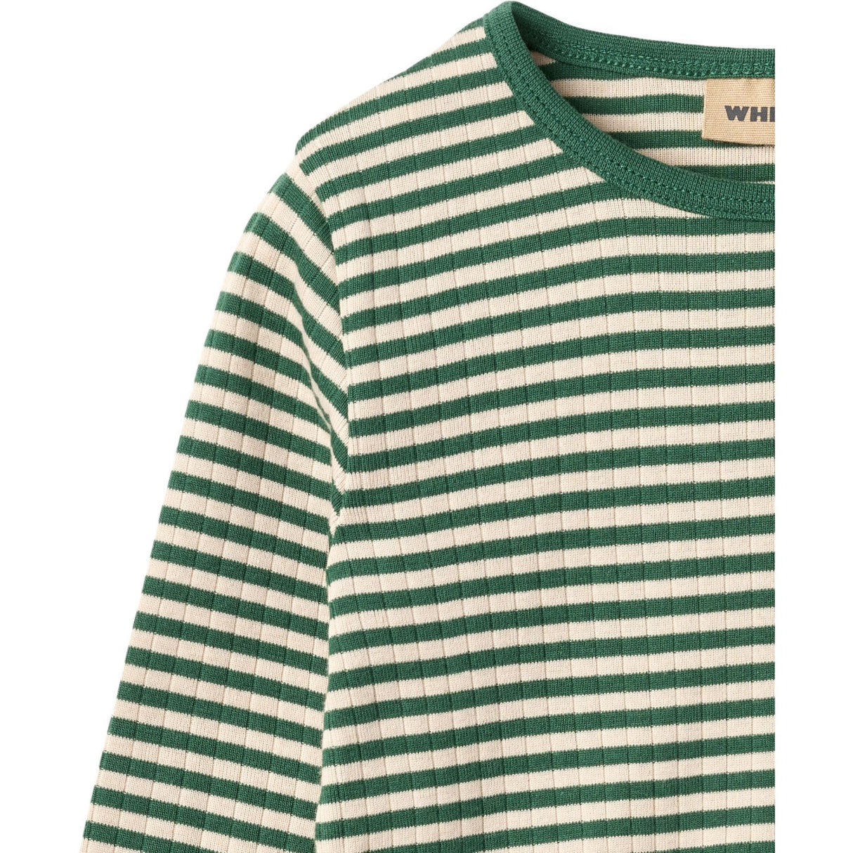 Wheat Green Stripe Blouse Stig