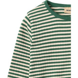 Wheat Green Stripe Blouse Stig