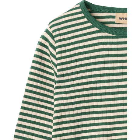 Wheat Green Stripe Blouse Stig