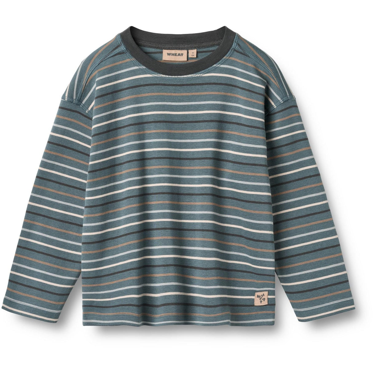 Wheat Blue Multi Stripe Blouse Hans