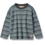 Wheat Blue Multi Stripe Blouse Hans