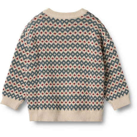 Wheat Offwhite Jaquard Pullover Harlow