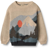 Wheat Warm Sand Jaquard Pullover William