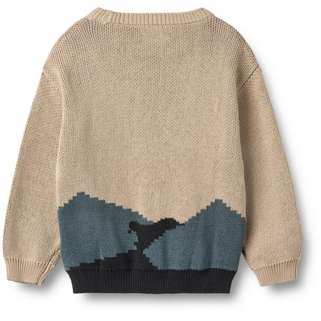 Wheat Warm Sand Jaquard Pullover William