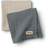 Wheat Stormy Weather 2 Pk Muslin Kaya