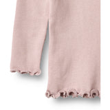 Wheat Soft Lilac Rib Blouse Reese