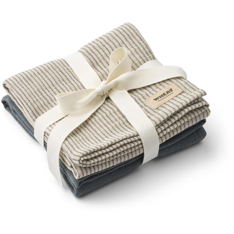 Wheat Stormy Weather 2 Pk Muslin Kaya