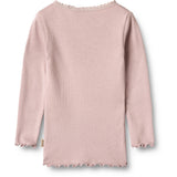 Wheat Soft Lilac Rib Blouse Reese