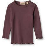 Wheat Fudge Rib Blouse Reese