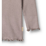 Wheat Dusty Purple Rib Blouse Reese