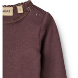 Wheat Fudge Rib Blouse Reese