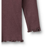 Wheat Fudge Rib Blouse Reese