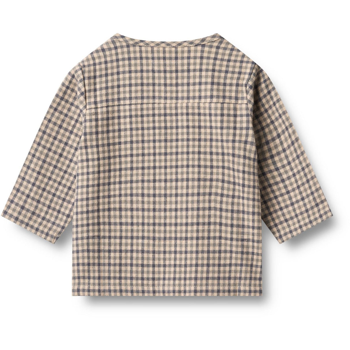 Wheat Blue Check Shirt L/S Shelby