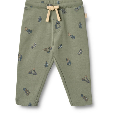 Wheat Dusty Green Cars Jersey Pants Manfred