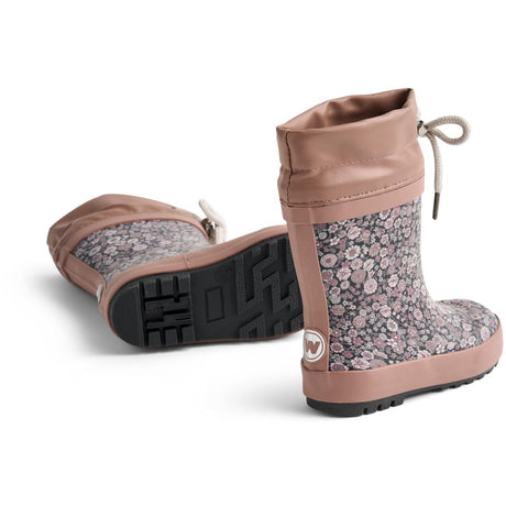 Wheat Black Sea Garden Rubber Boot Thermo Print