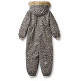 Wheat Black Sea Open Flowers Snowsuit Moe