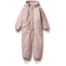 Wheat Rose Dust Flowers Snowsuit Miko