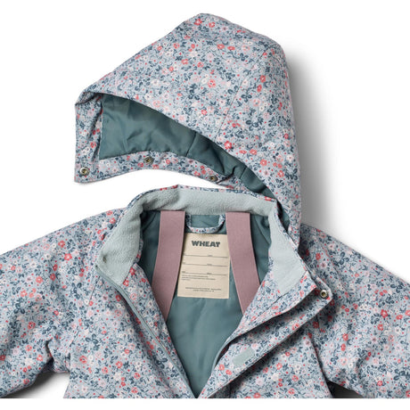 Wheat Soft Rain Flowers Snowsuit Miko