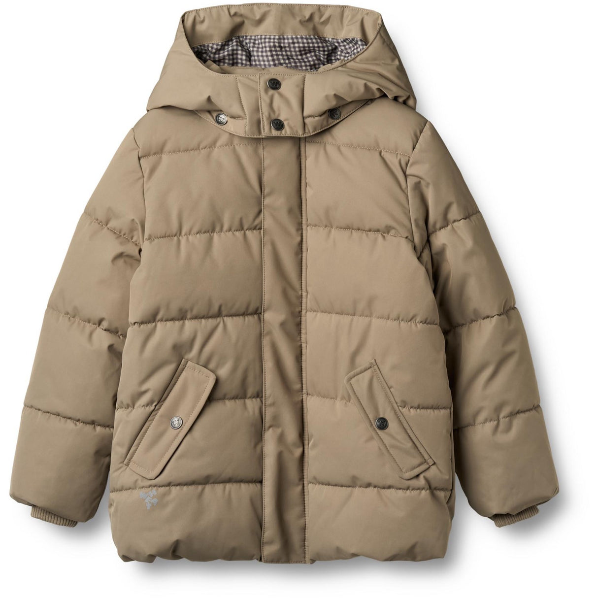 Wheat Grey Stone Puffer Jacket Gael