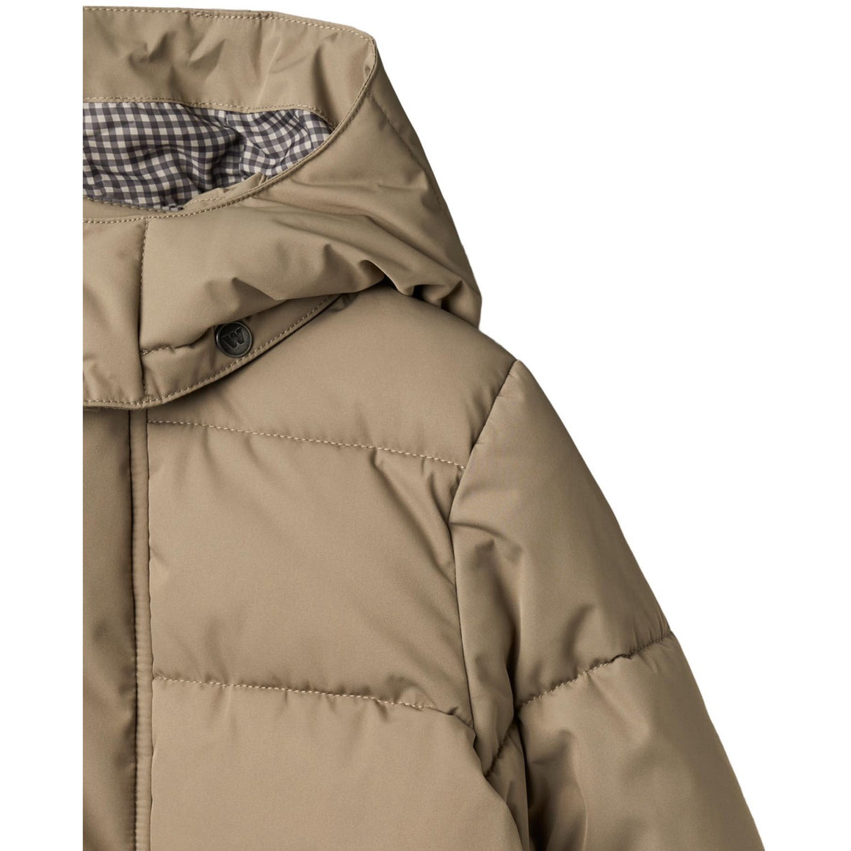 Wheat Grey Stone Puffer Jacket Gael