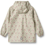 Wheat Slightly Green Flowers Rainwear Ollo Jacket