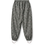 Wheat Forest Lake Checked Flowers Rainwear Olo Pants