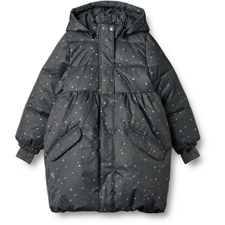 Wheat Black Sea Stars Puffer Coat Luna