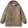 Wheat Dry Wood Thermo Rain Coat Aju