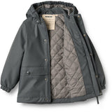 Wheat Greyblue Thermo Rain Coat Aju