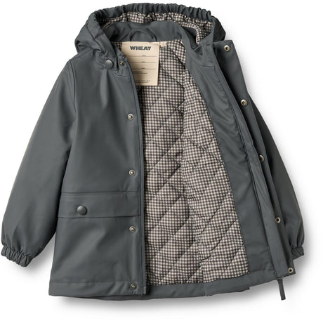 Wheat Greyblue Thermo Rain Coat Aju