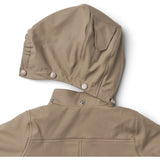 Wheat Dry Wood Thermo Rain Coat Aju