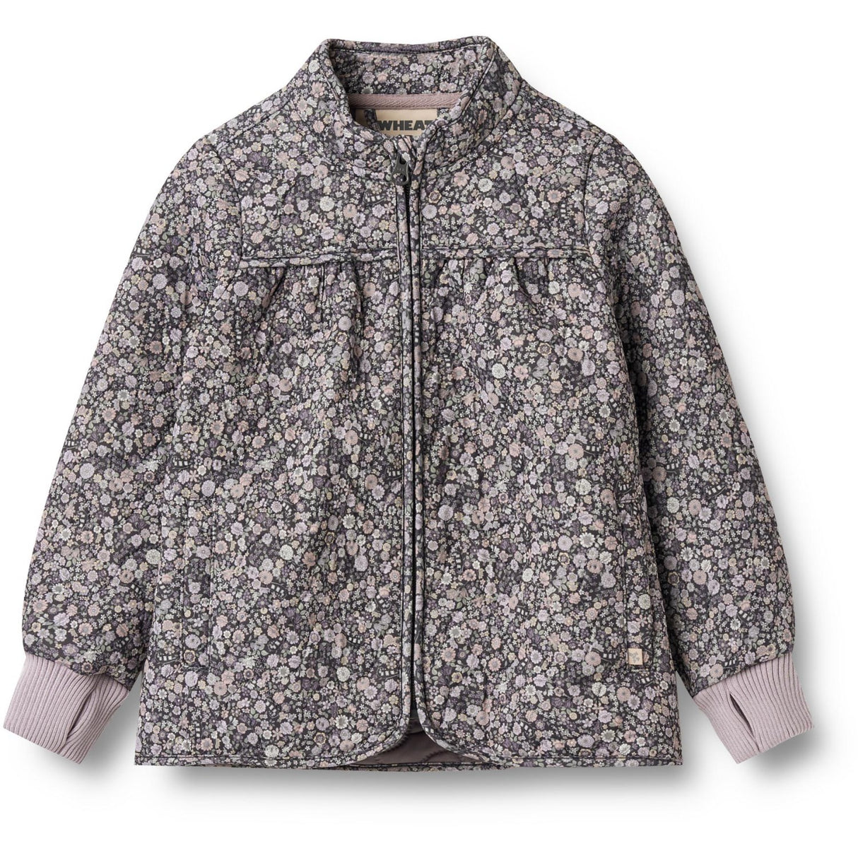 Wheat Black Sea Flowers Thermo Jacket Thilde
