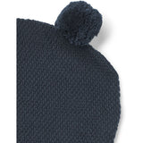 Wheat Ink Melange Knitted Balaclava Pomi