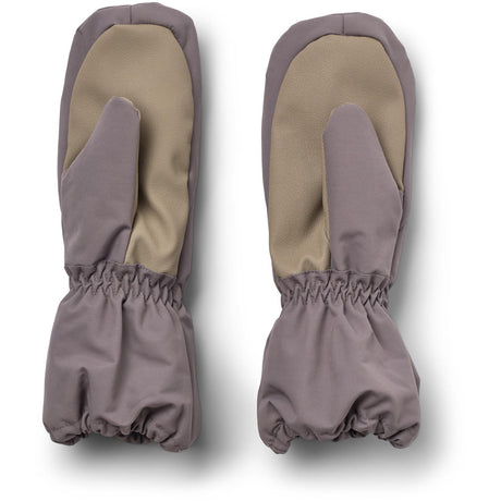 Wheat Purple Stone Mittens Monta