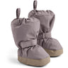 Wheat Purple Stone Outerwear Booties