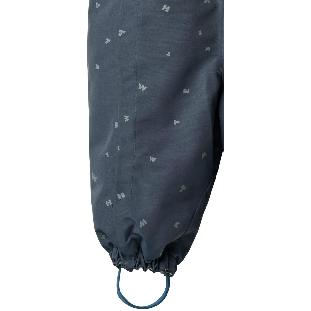 Wheat Greyblue Letters Snowsuit Adi