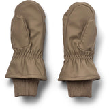 Wheat Dry Wood Winter Mittens Stormy