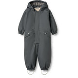 Wheat Greyblue Thermo Rain Suit Aiko