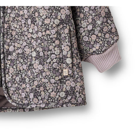 Wheat Black Sea Flowers Thermo Jacket Thilde