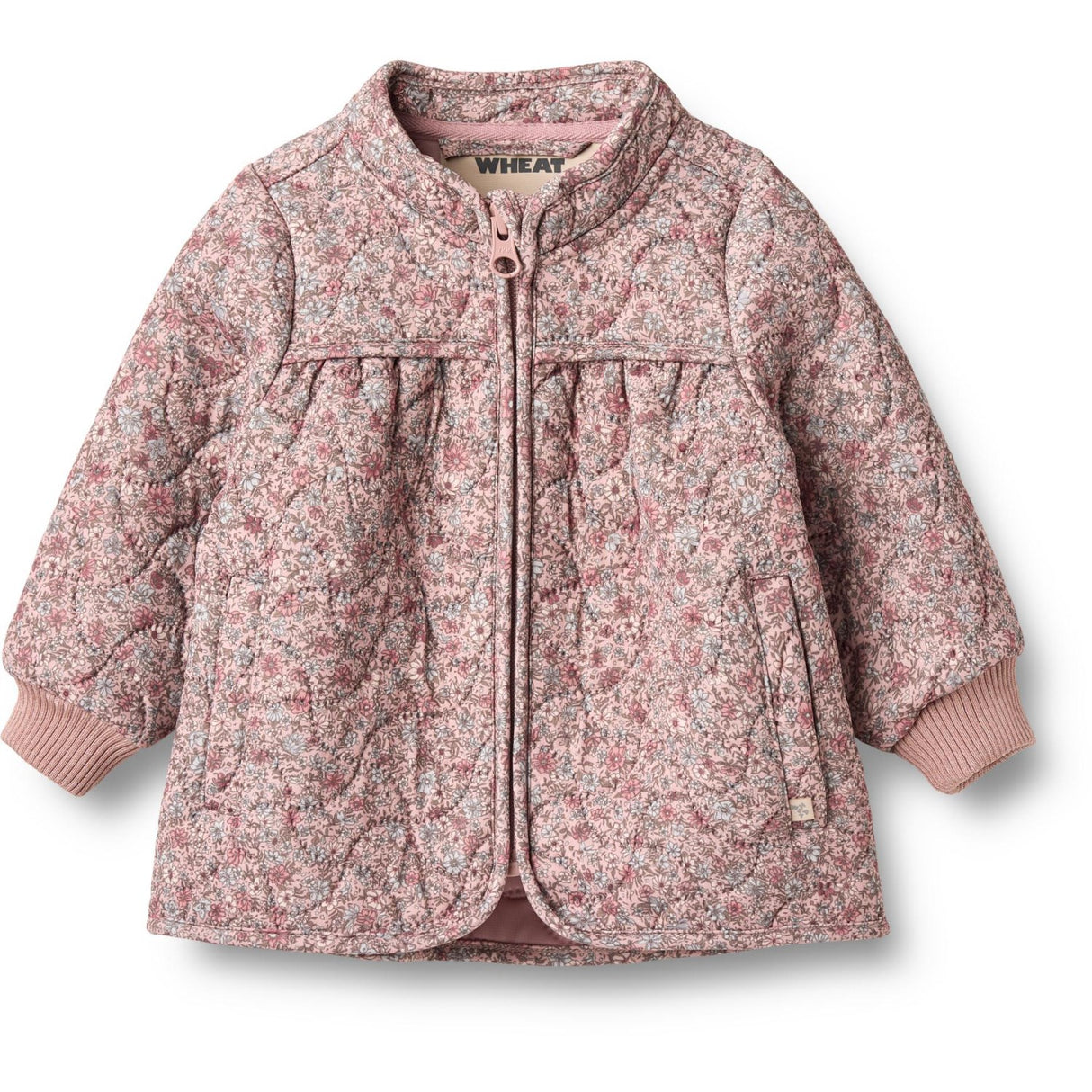 Wheat Soft Lavender Flowers Thermo Jacket Thilde