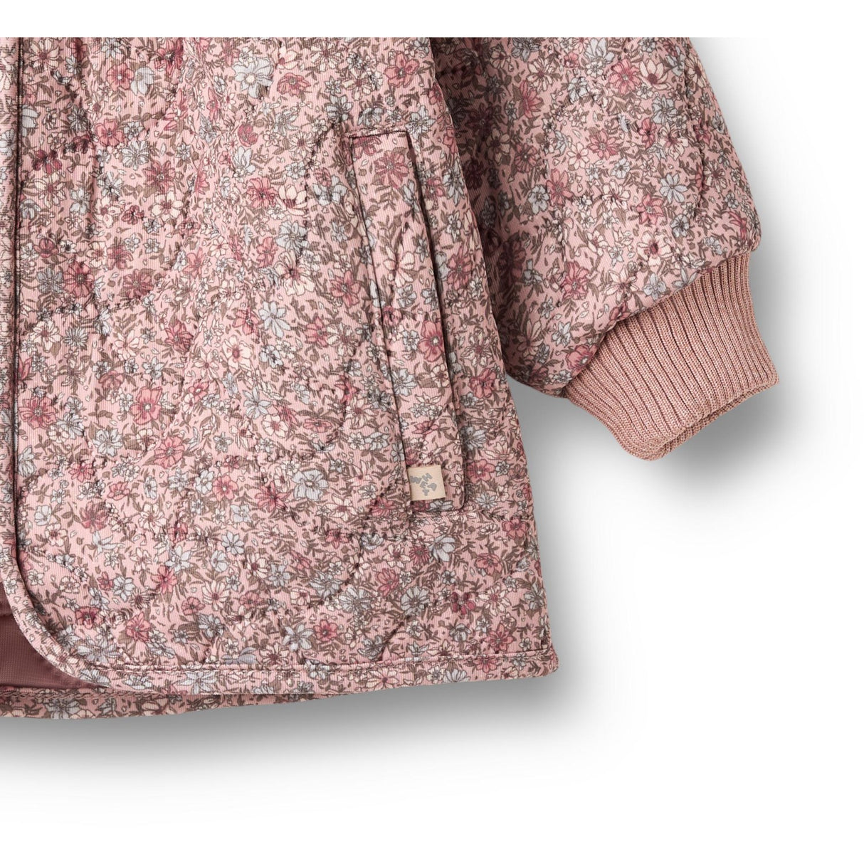 Wheat Soft Lavender Flowers Thermo Jacket Thilde