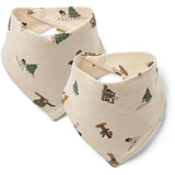 Wheat Offwhite Winterland 2 Bib Eden