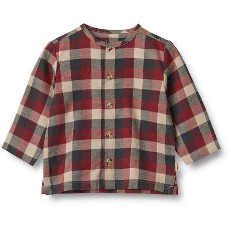 Wheat Red Blue Check Shirt Shelby