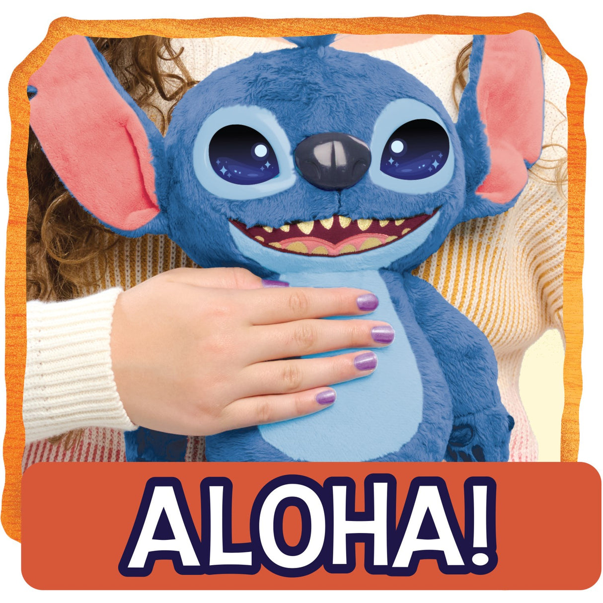 Disney Stitch Movie Emotive Eye Feature Plush 27 Cm