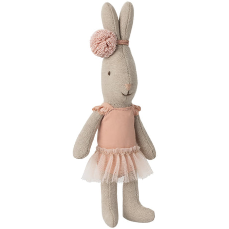 Maileg Rabbit, Micro - Ballet Suit And Skirt Rose