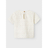 Lil'Atelier Coconut Milk Nbfhailey Ss Loose Top Lil