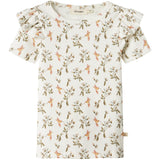 Lil'Atelier Coconut Milk Humming Bird Nmflavo Evo Ss Slim Top Lil