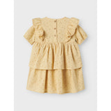 Lil'Atelier Sea Mist Nmffabioli Ss Loose Dress Lil