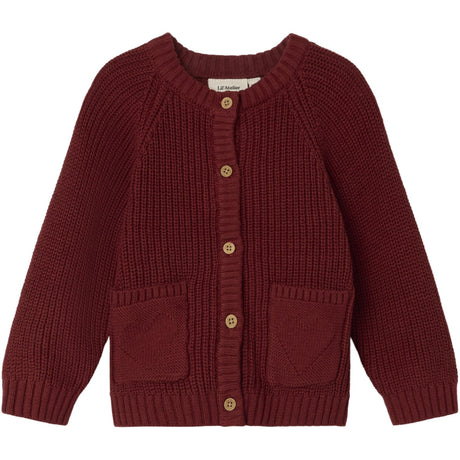 Lil'Atelier Spiced Apple Nmfemlen Lis Ls Knit Card Lil