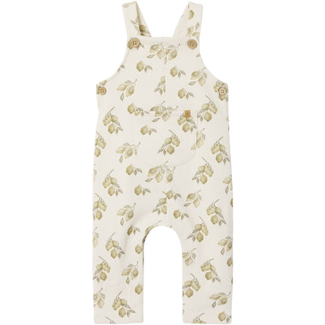 Lil'Atelier Turtledove Lemons Nbnjobo Kio Loose Sweat Overall Lil